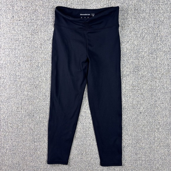 Abercrombie & Fitch Other - Abercrombie And Fitch Black Ankle Length Leggings Girls Kids 5/6